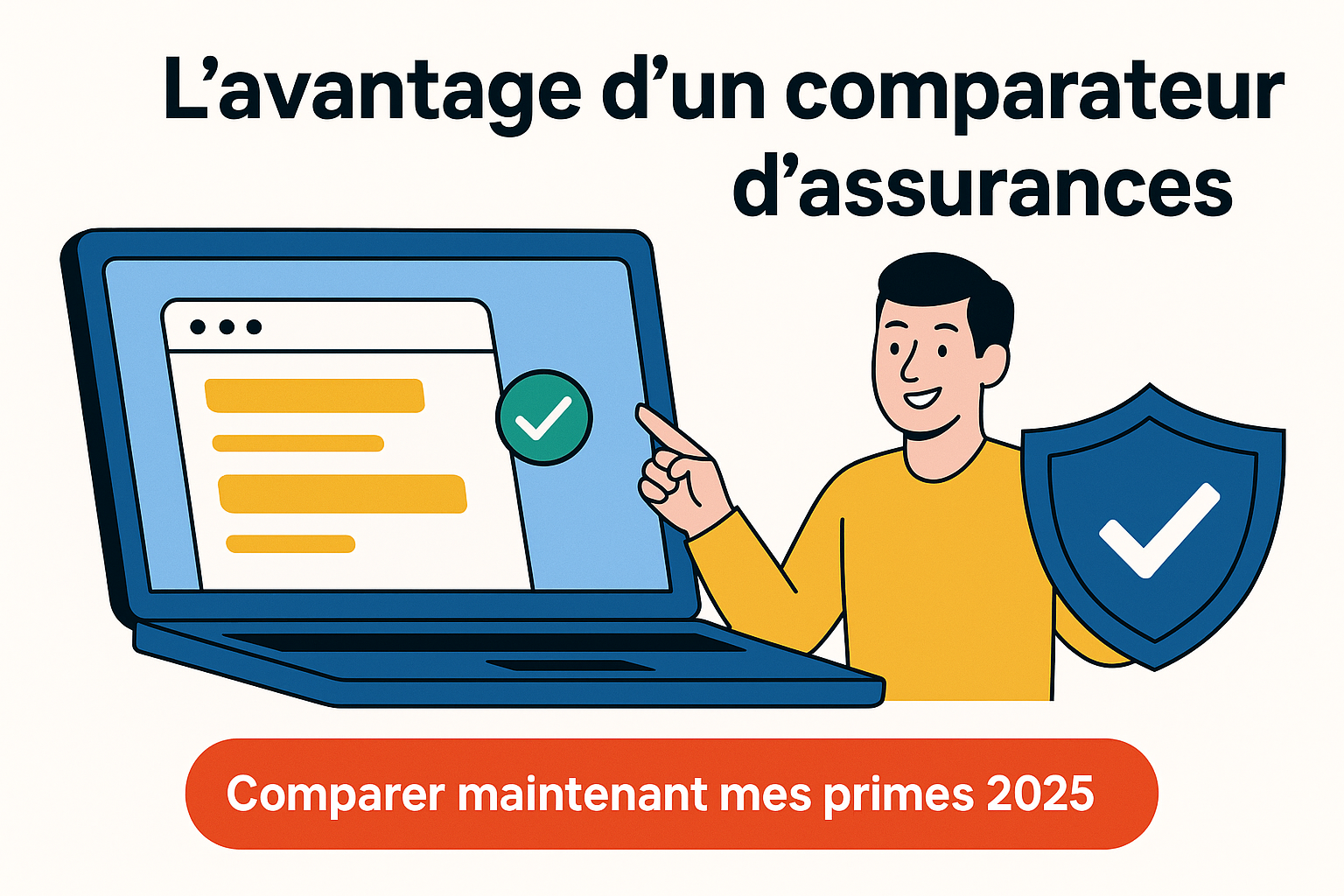 L'avantage d'un comparateur d'assurances